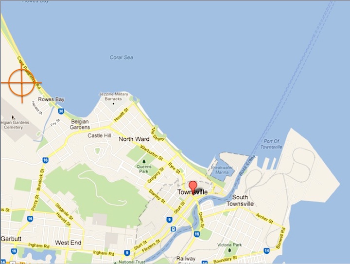 Street Map of Townsville